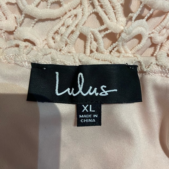 Hidden Talent Backless Blush Lace Dress - Picture 7 of 7